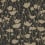 Tapete Shimmering Poppies York Wallcoverings Black & Gold ZA8066