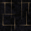 Papier peint Malia York Wallcoverings Gold & Black ZA8054