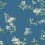 Papier peint April Blossom York Wallcoverings Cobalt ZA8072