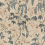 Papel pintado panorámico Ottilia Sandberg Misty Blue S10574