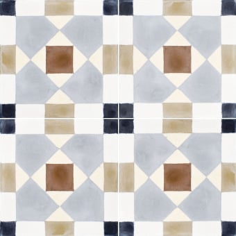 Lot de carreaux ciment Rava - 2 boîtesl
