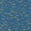 Carta da parati Yukutori Farrow and Ball Stiffkey Blue BP/4307