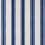 Block Print Stripe Wallpaper Farrow and Ball Drawing room blue BP/753