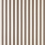 Papel pintado Closet Stripe Farrow and Ball Marron BP0350