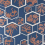 Shouchikubai Wallpaper Farrow and Ball Cuivre/Marine BP/4504