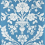 Carta da parati St Antoine Farrow and Ball Stone blue BP/947