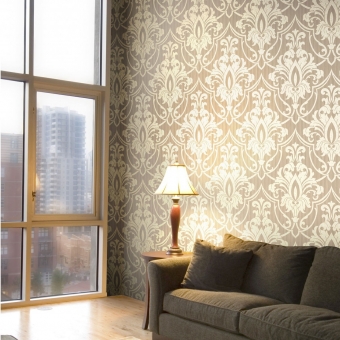 Petersburg Damask Wallpaper