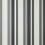 Tented Stripe Wallpaper Farrow and Ball Off black ST/1388