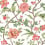 Papier peint Courtyard York Wallcoverings Rose MX9651
