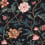 Courtyard wallpaper York Wallcoverings Scarlet MX9656
