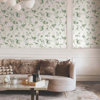 Papier peint Floral Lace
