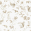 Blumenspitzen-Tapete York Wallcoverings Taupe MX9681