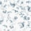 Papier peint Floral Lace York Wallcoverings Navy MX9683