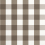 Papel pintado Buffalo Check Thibaut Brown T44082