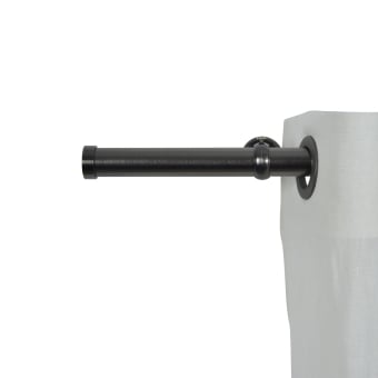 Tringle Bouchon 31 kit pose mur pour œillets