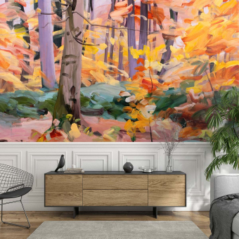 Panoramic wallpaper Legends of Autumn