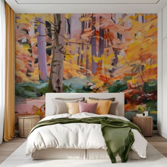 Papel pintado panorámico Leyendas de otoño