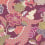 Papel pintado Yanci A street Plum 4120-72009