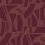 Carter wallpaper A street Burgundy 4034-87380