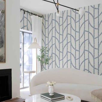 Harlow Curved Contours Wallpaper