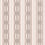 Papier peint Rayures Cameo Isidore Leroy Rose 6263603