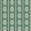 Carta da parati Righe Conchiglia Isidore Leroy Vert 6263704