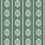 Papier peint Rayure Coquillage Isidore Leroy Vert 6263704