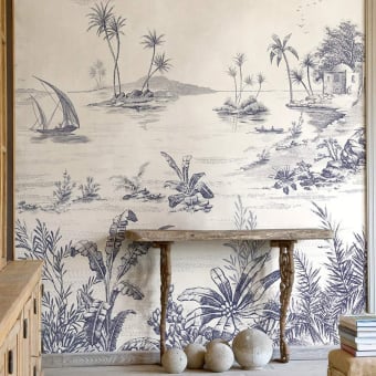 Panoramic wallpaper Oriental Views