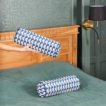 Kissen Bolster Urbaine Bleu