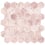 Hexagon 48 Mosaic Dhoorse Rosa Crema RGHX4806