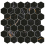Mosaïque Hexagon 48 Dhoorse Portoro RGHX4810
