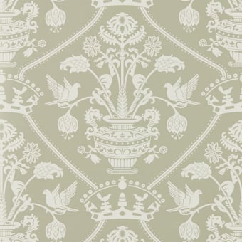 Highgrove Damask Wallpaper