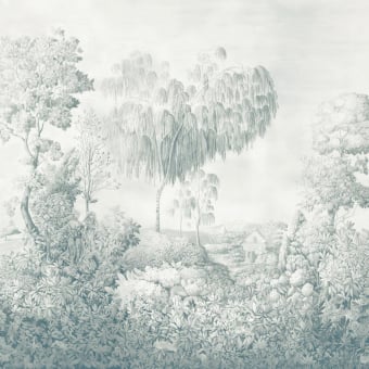 Highgrove Arboretum panoramic wallpaper