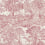 Highgrove Canvas Wallpaper Sanderson Madder Rose DHIP217505