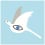 Zementfliese L'Oiseau Carocim L'oiseau SU-014//16
