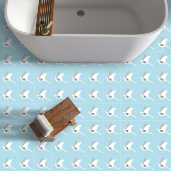 L'Oiseau cement tile