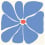 Baldosa de cemento La Fleur Bleue Carocim La Fleur Bleue SU-023//16