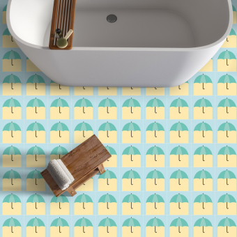 Le Parapluie cement tile
