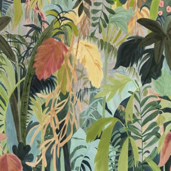Rainforest panoramic wallpaper