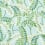 Papier peint Augusta Thibaut Turquoise T45040