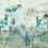 Nemi panoramic wallpaper Code Azure green C6402