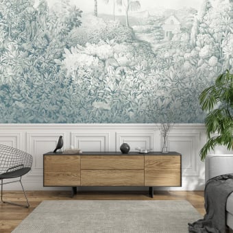 Highgrove Arboretum panoramic wallpaper