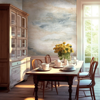 Papel pintado panorámico Celeste Papel pintado panorámico Celeste
