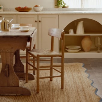 Scallop Jute Rug