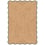 Scallop Jute Rug Layered Dark green SCAJUDG140200