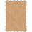Tappeto Scallop Jute Layered Dark green SCAJUDG140200