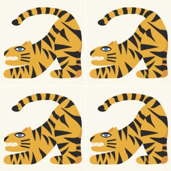 Zementfliese Le Tigre