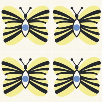 Le Papillon de Nuit cement tile