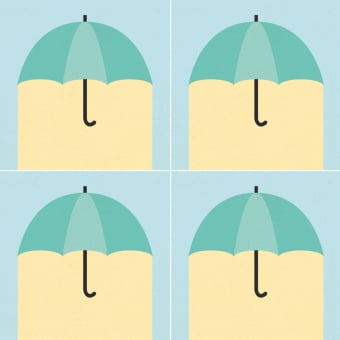 Carreau ciment Le Parapluie