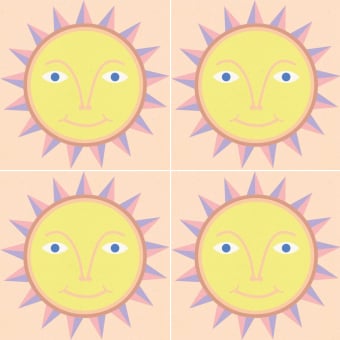 Carreau ciment Le Soleil